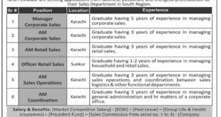 FF Steel Latest Career Opportunities In Lahore And Peshawar